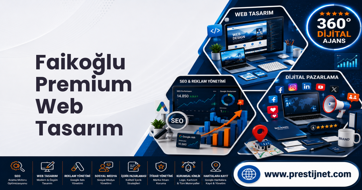 Faikoğlu Premium Web Tasarım