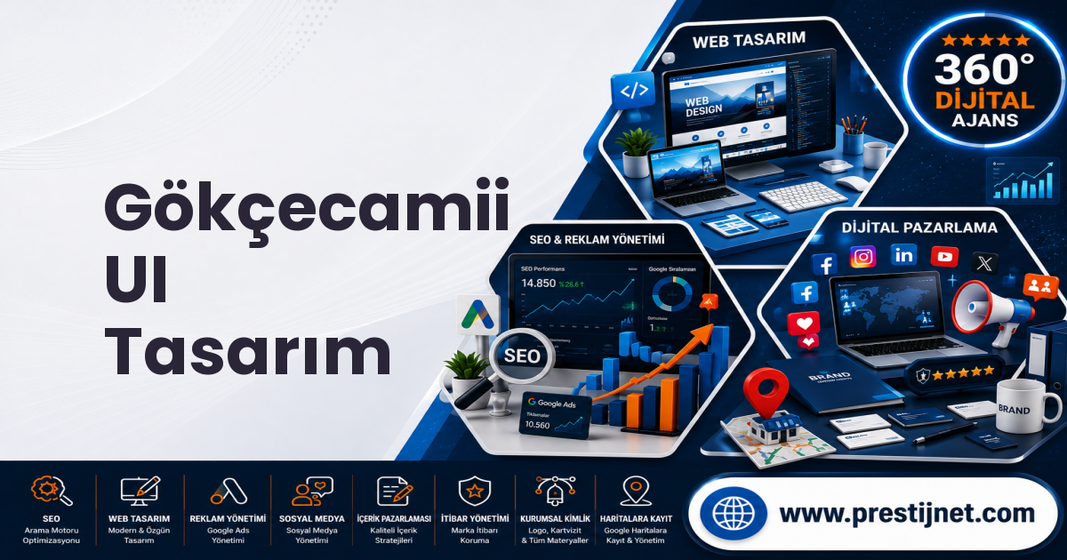 Gökçecamii UI Tasarım