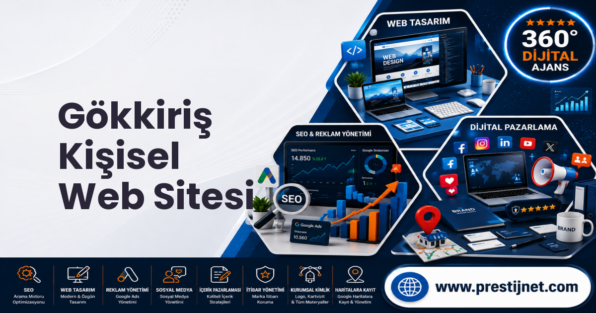 Gökkiriş Kişisel Web Sitesi