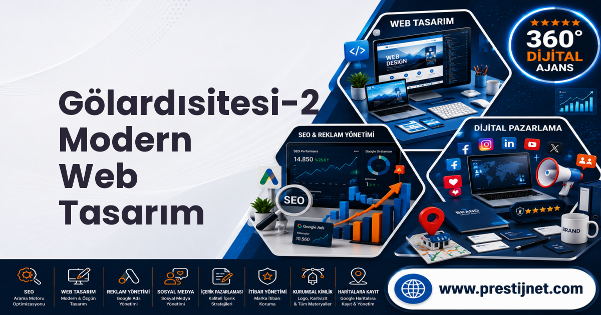 Gölardısitesi-2 Modern Web Tasarım