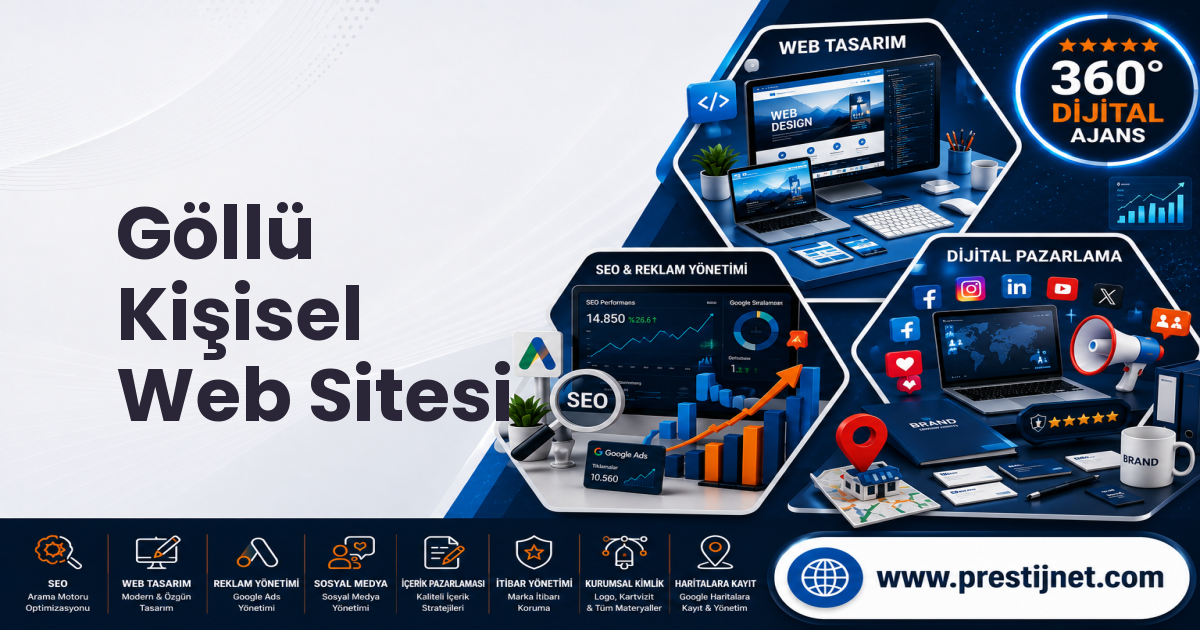 Göllü Kişisel Web Sitesi