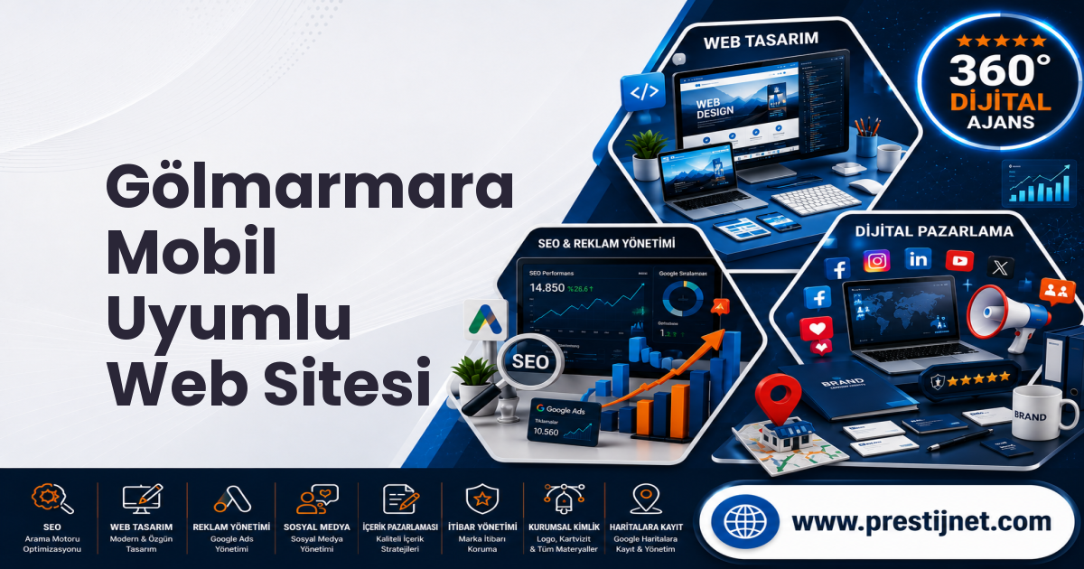 Gölmarmara Mobil Uyumlu Web Sitesi