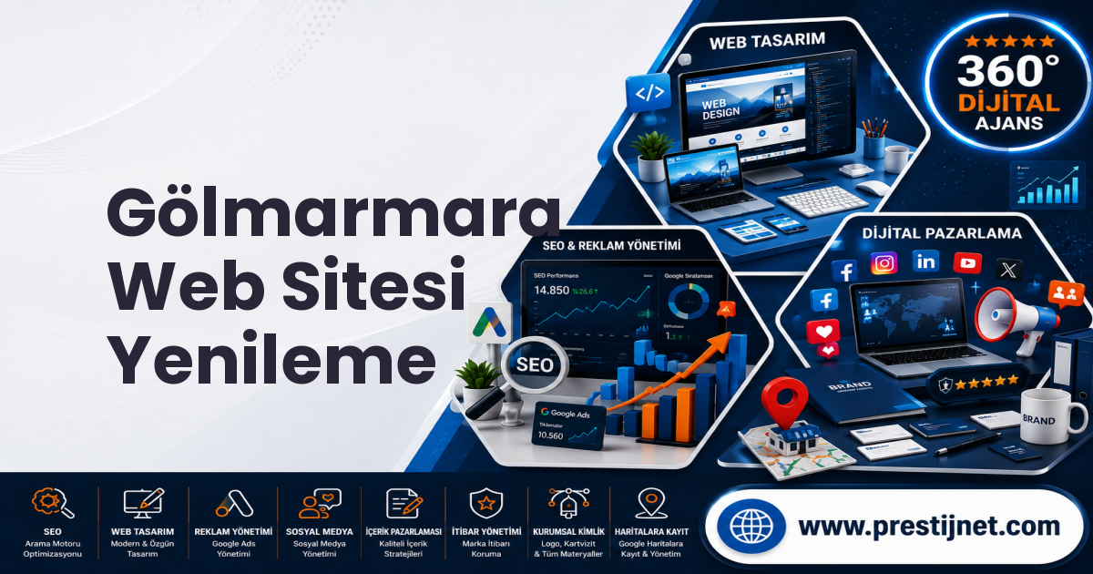 Gölmarmara Web Sitesi Yenileme