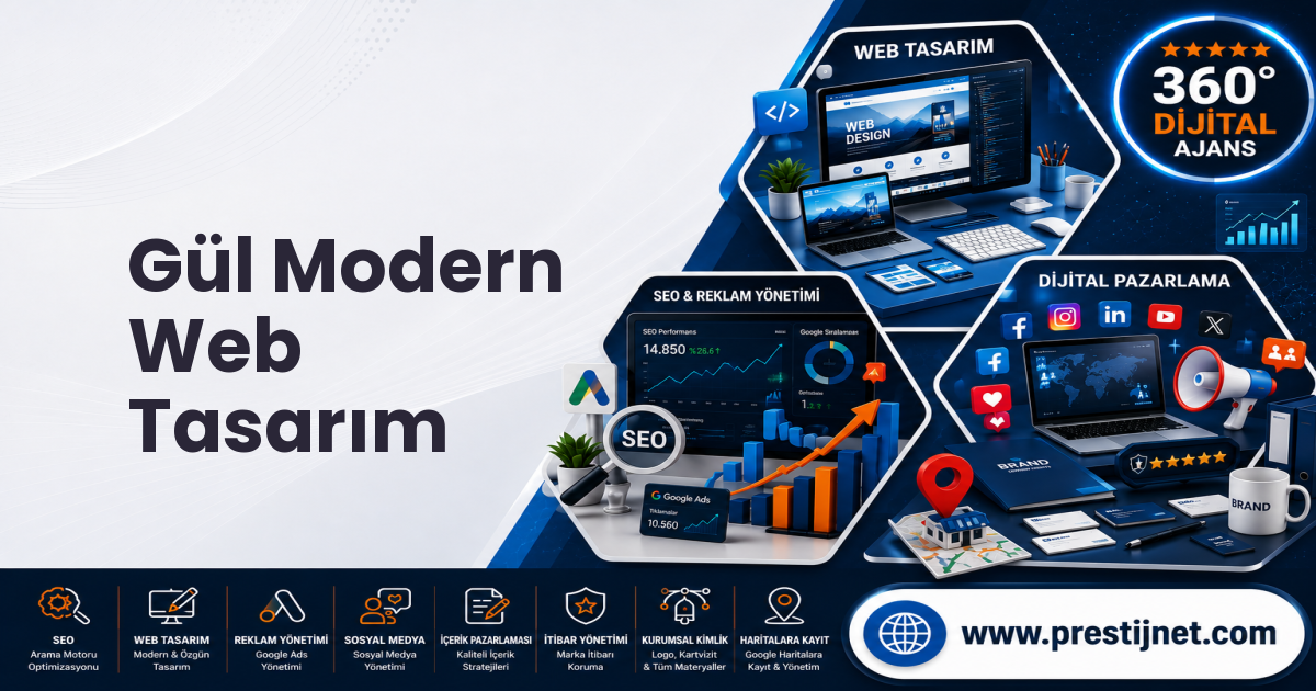 Gül Modern Web Tasarım