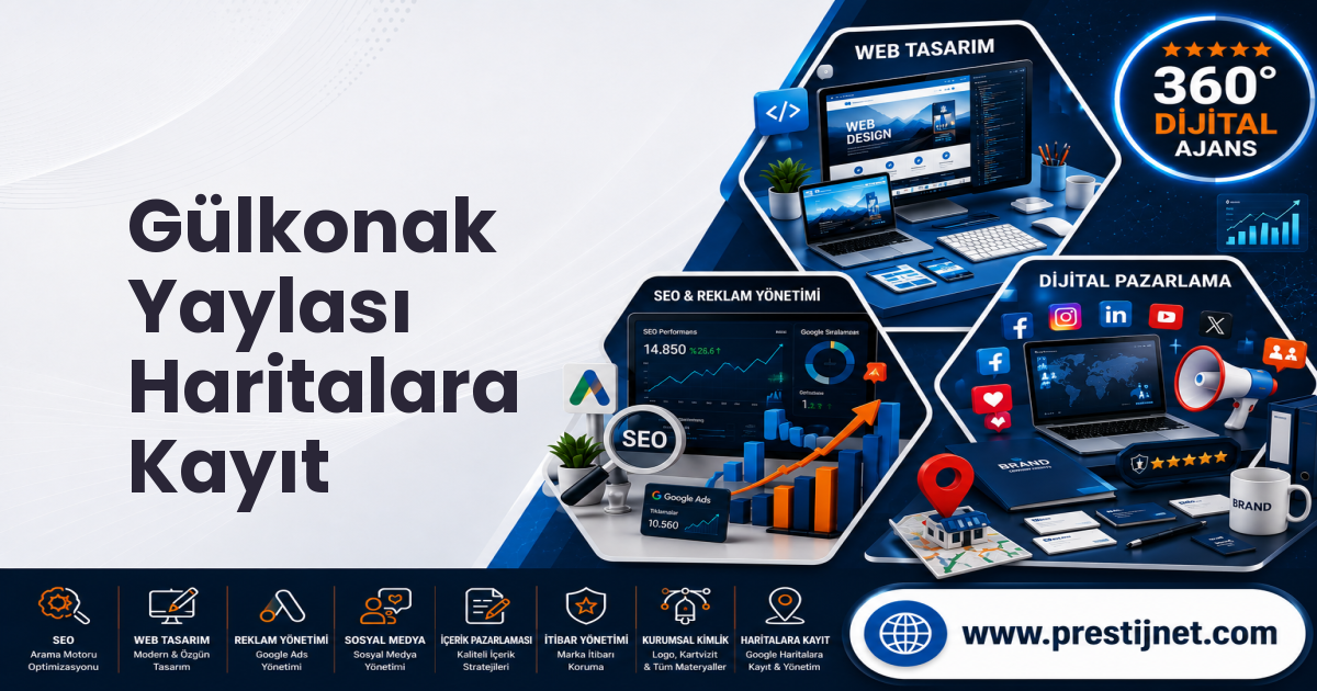 Gülkonak Yaylası Haritalara Kayıt