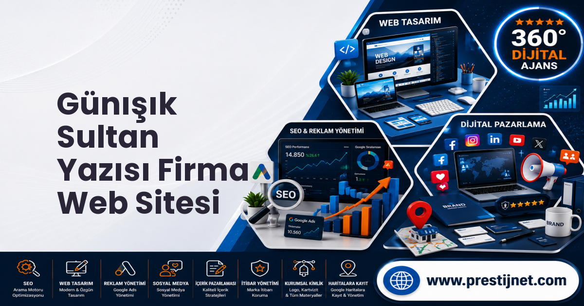 Günışık Sultan Yazısı Firma Web Sitesi