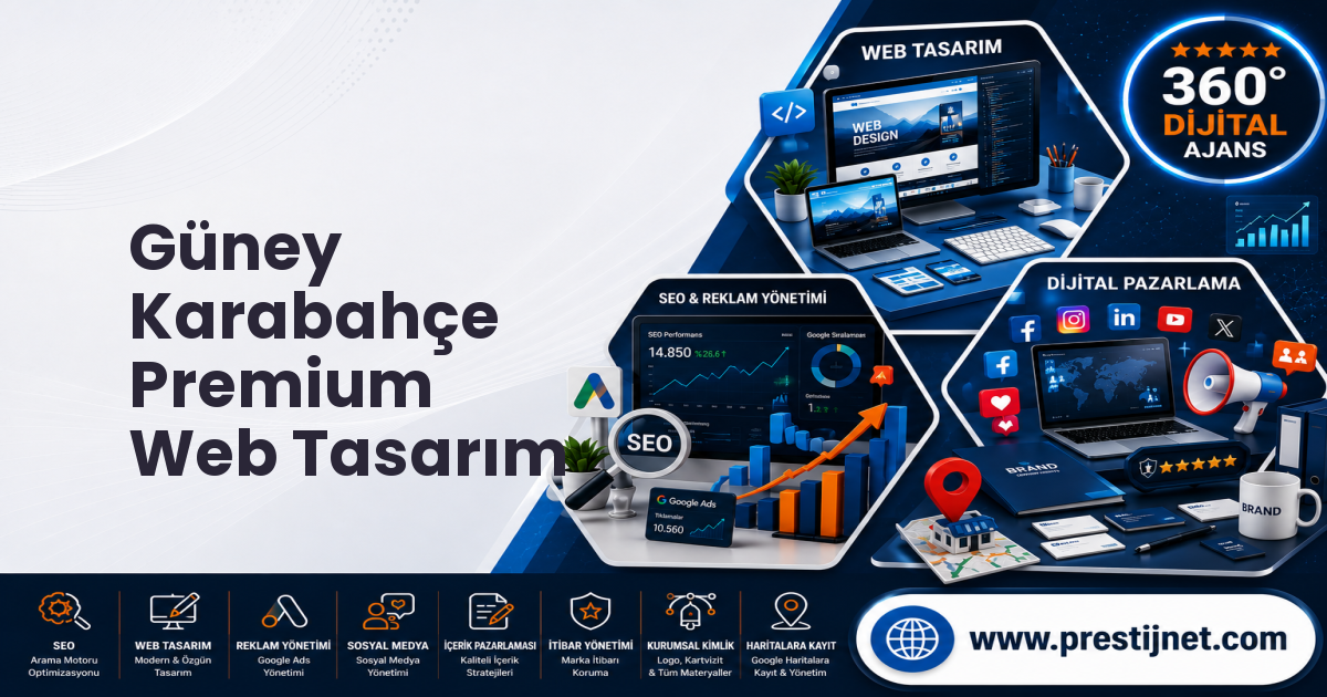 Güney Karabahçe Premium Web Tasarım