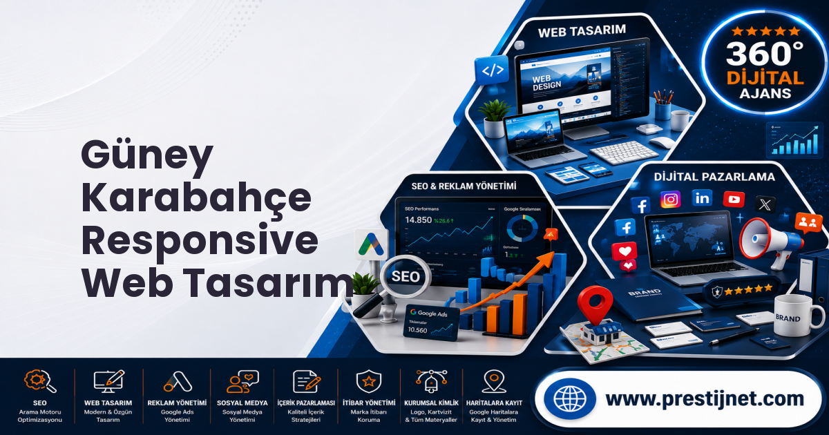 Güney Karabahçe Responsive Web Tasarım