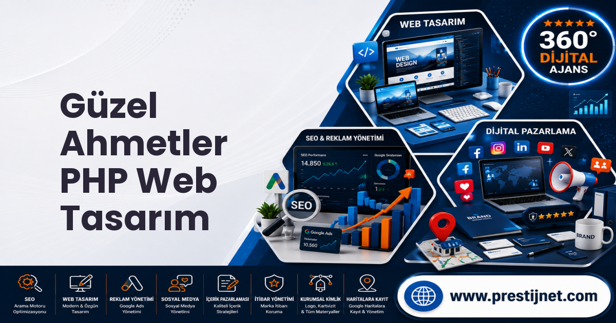Güzel Ahmetler PHP Web Tasarım