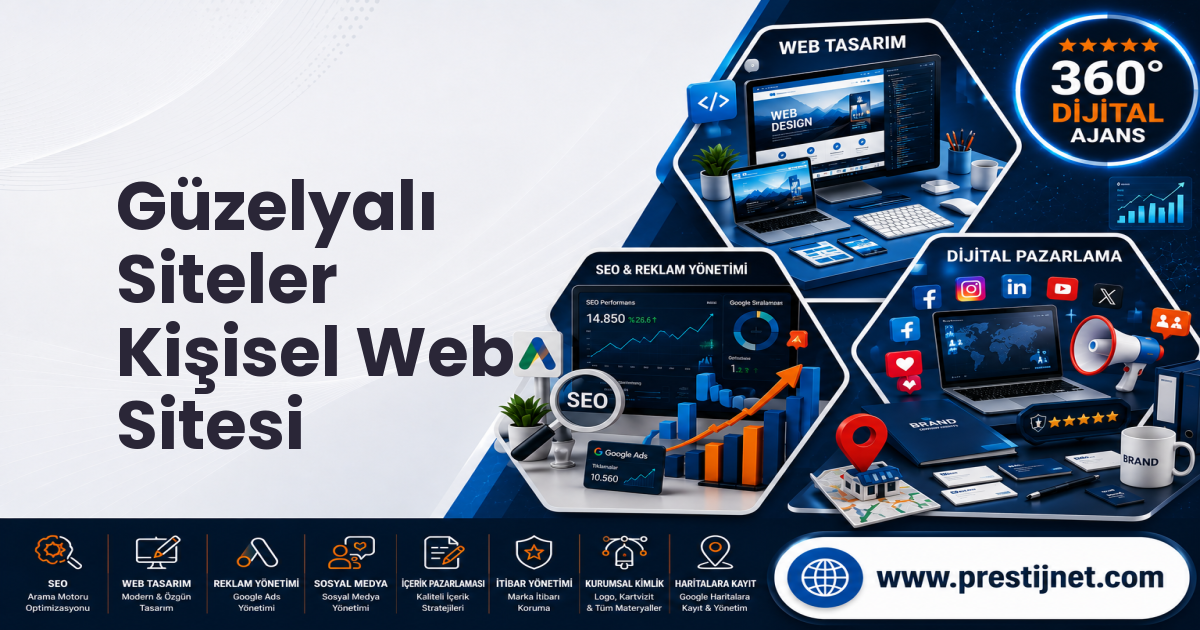 Güzelyalı Siteler Kişisel Web Sitesi