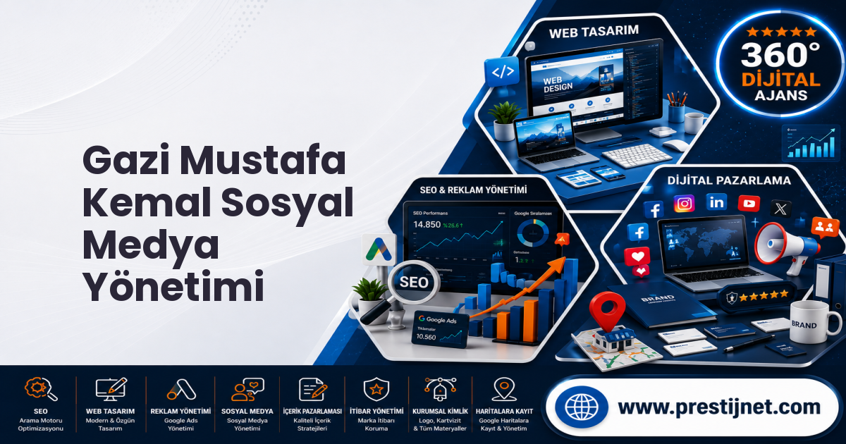 Gazi Mustafa Kemal Sosyal Medya Yönetimi