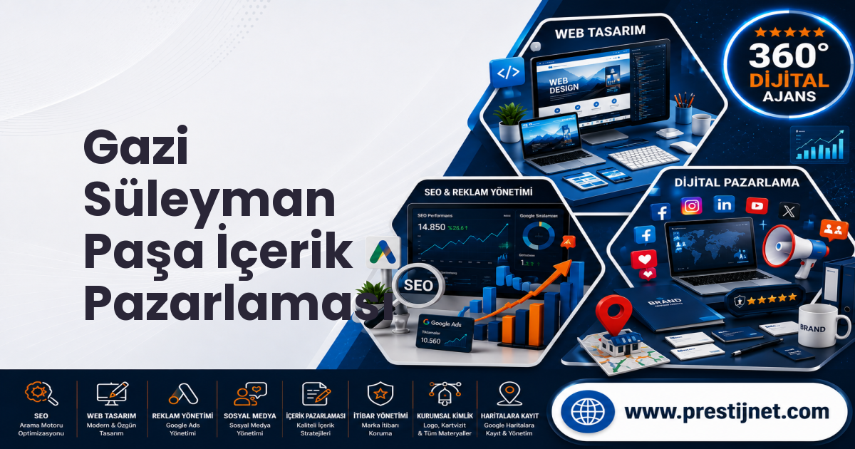 Gazi Süleyman Paşa İçerik Pazarlaması