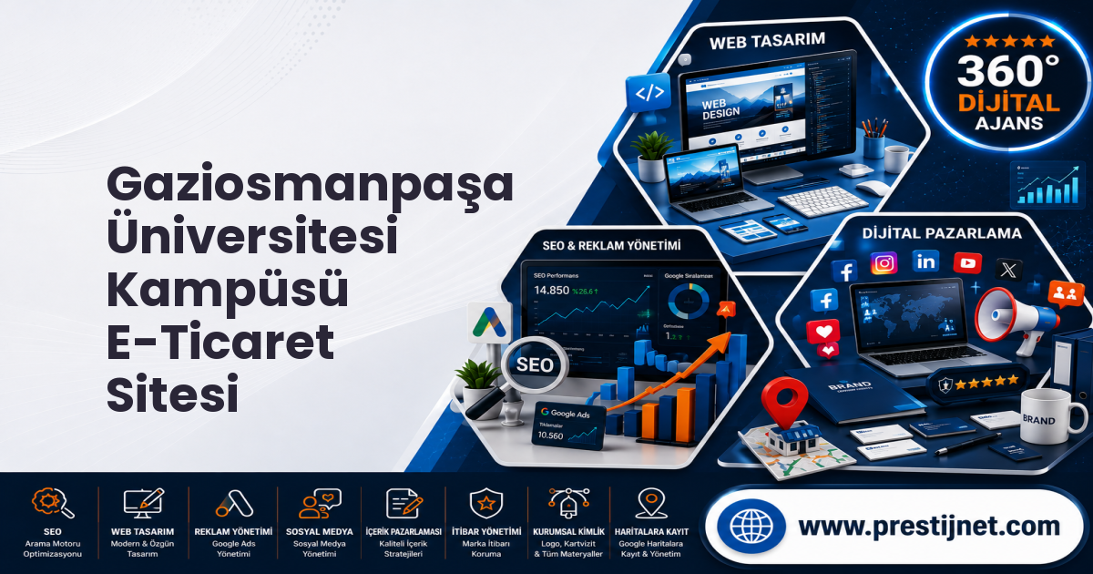 Gaziosmanpaşa Üniversitesi Kampüsü E-Ticaret Sitesi