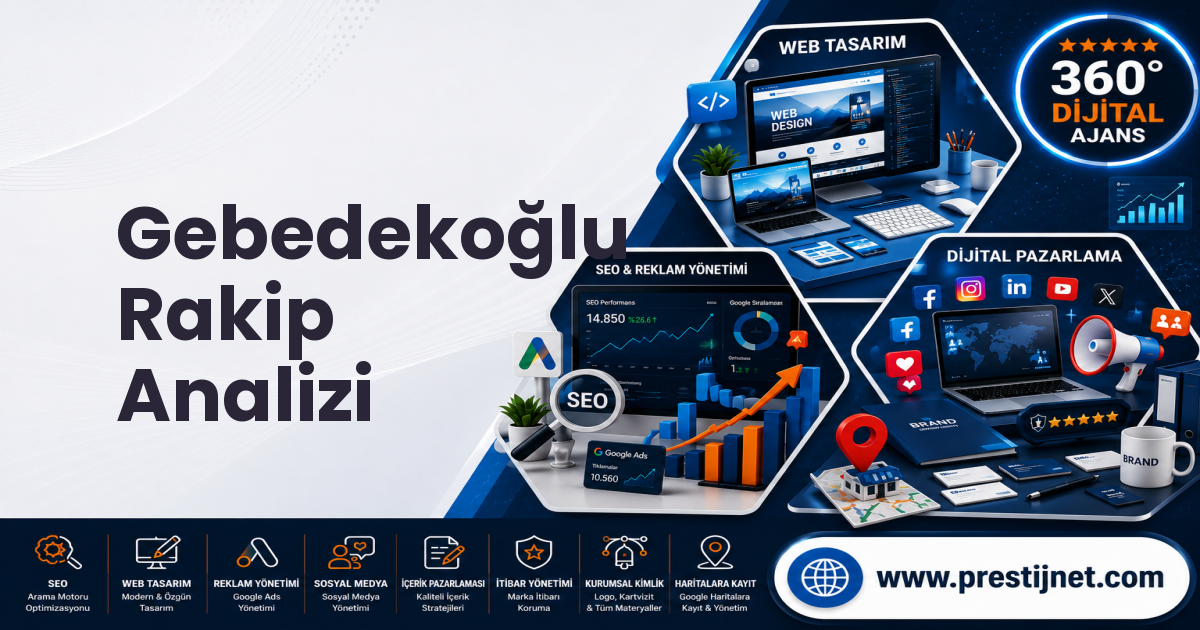Gebedekoğlu Rakip Analizi