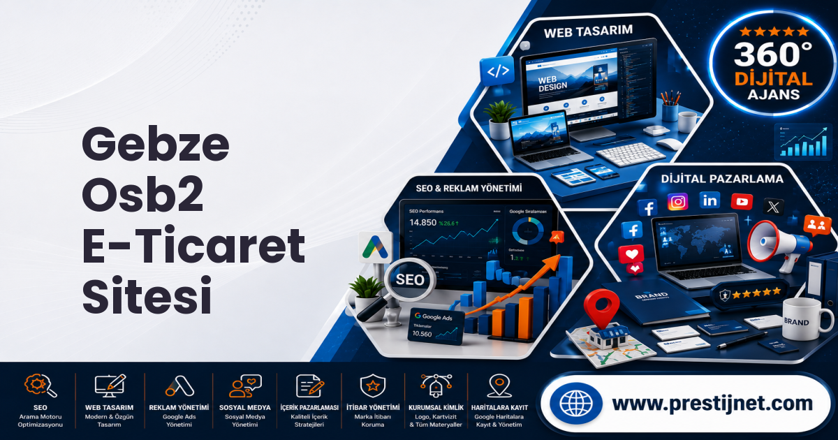Gebze Osb2 E-Ticaret Sitesi