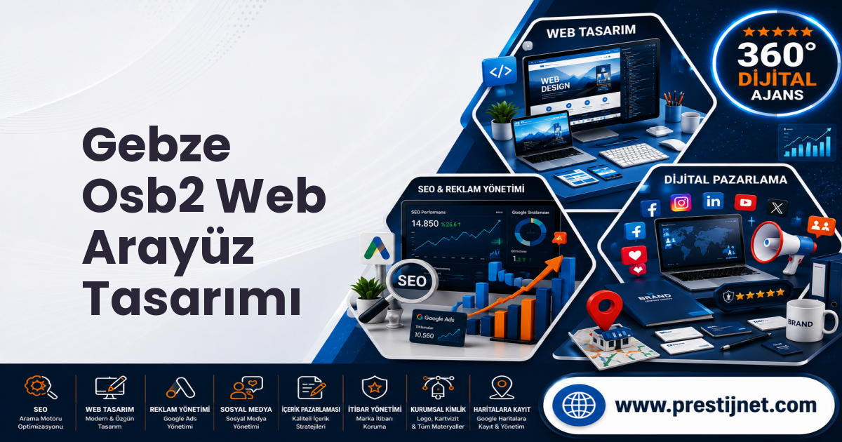 Gebze Osb2 Web Arayüz Tasarımı