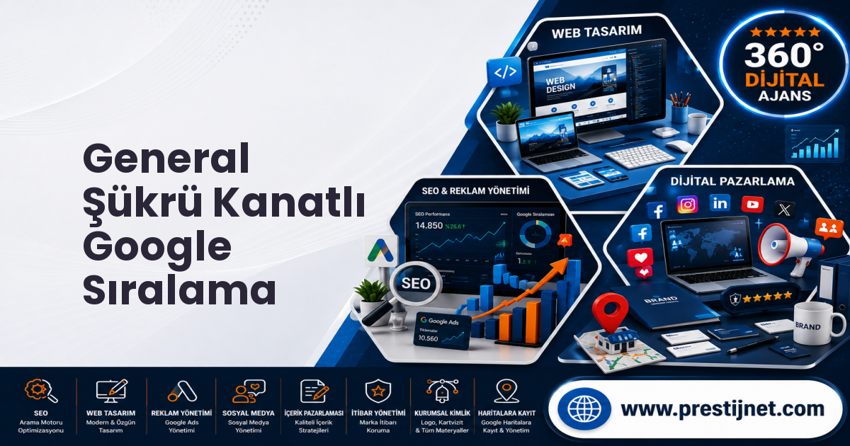 General Şükrü Kanatlı Google Sıralama
