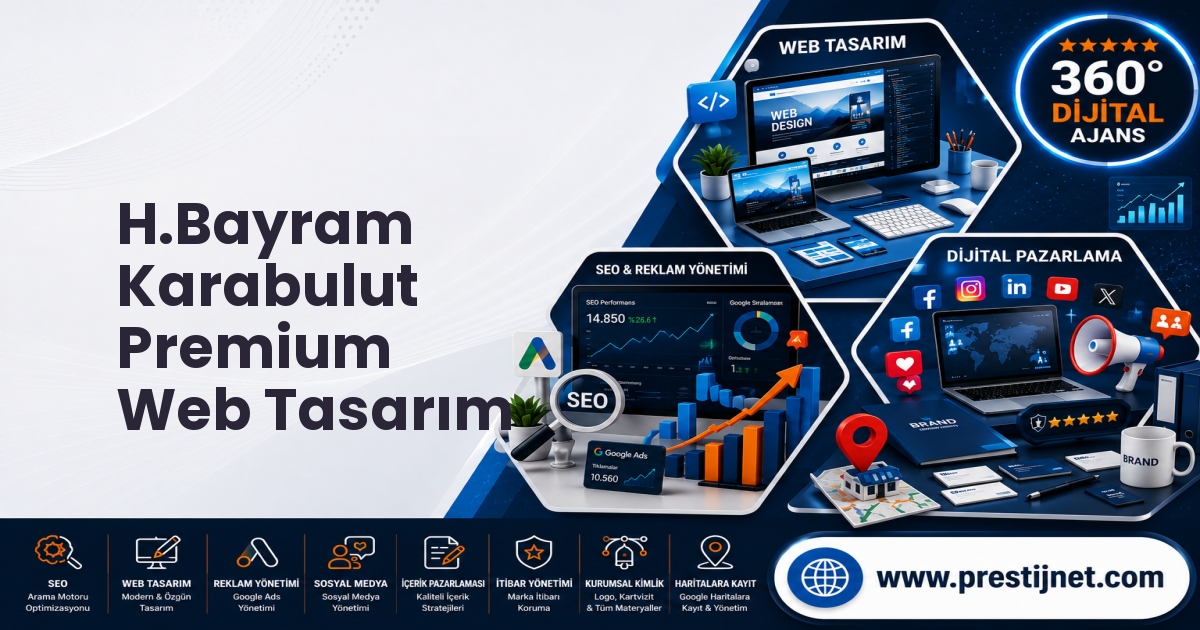 H.Bayram Karabulut Premium Web Tasarım