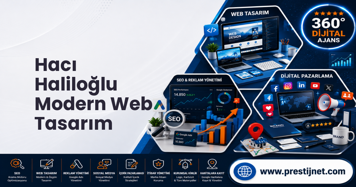Hacı Haliloğlu Modern Web Tasarım