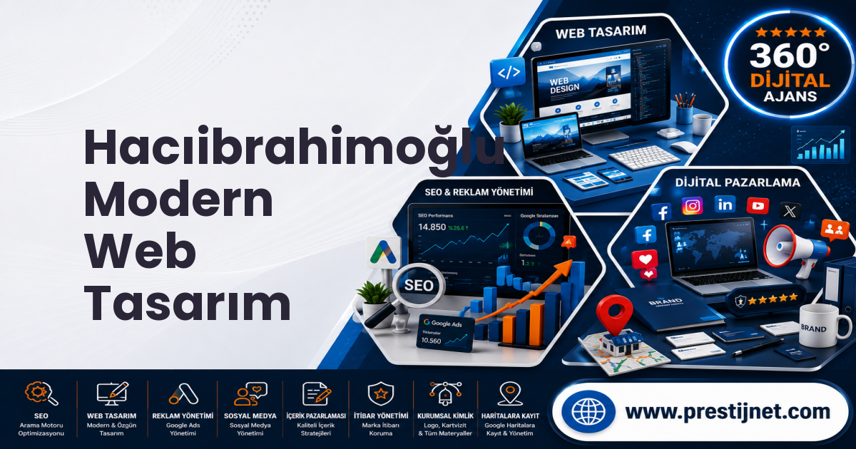 Hacıibrahimoğlu Modern Web Tasarım