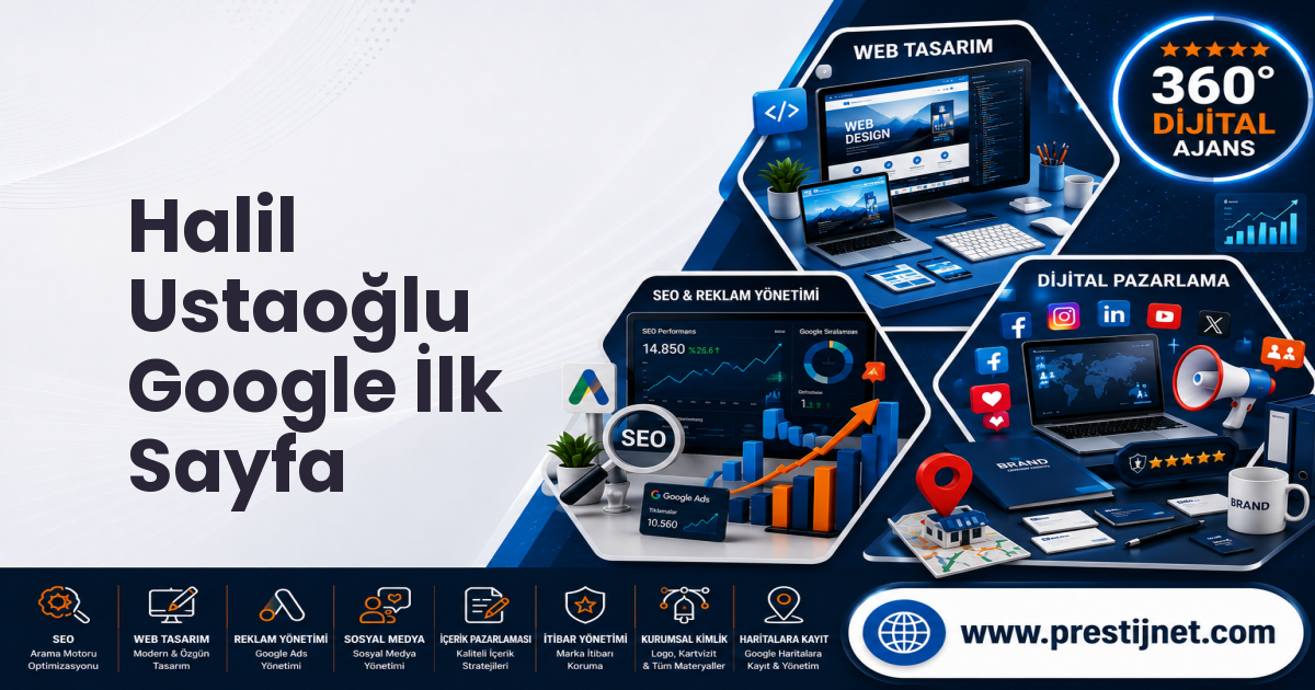 Halil Ustaoğlu Google İlk Sayfa