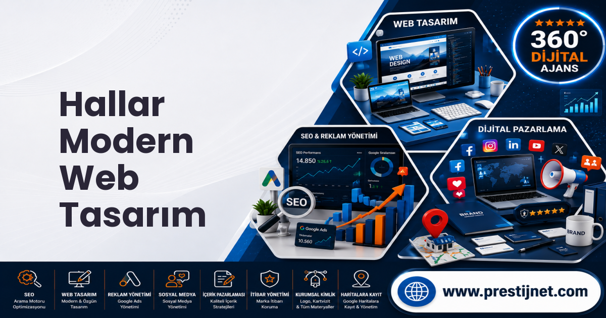 Hallar Modern Web Tasarım