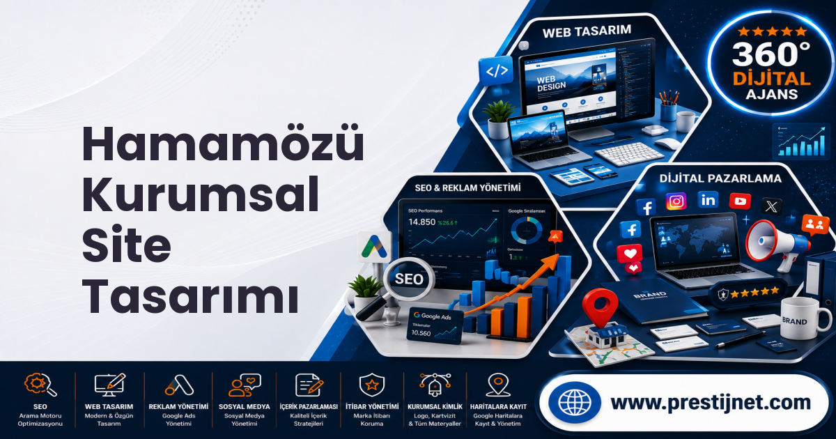 Hamamözü Kurumsal Site Tasarımı