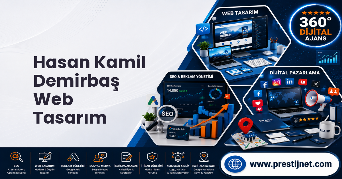 Hasan Kamil Demirbaş Web Tasarım