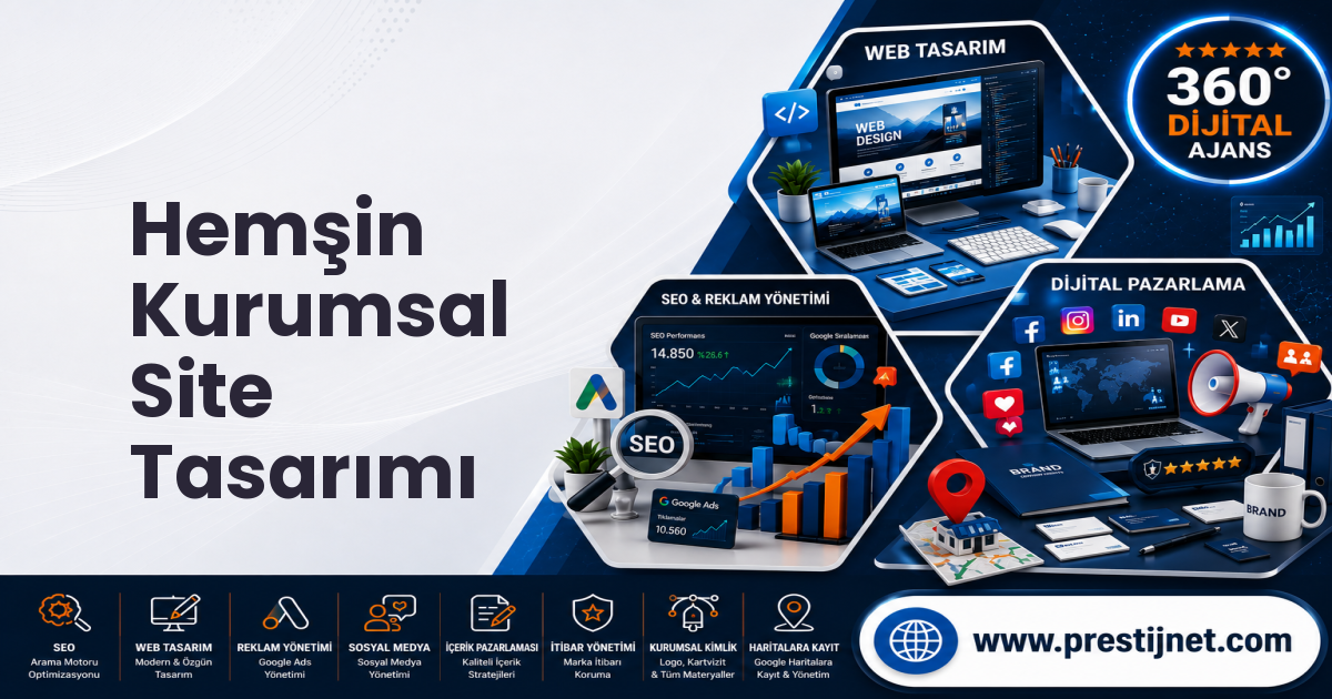 Hemşin Kurumsal Site Tasarımı