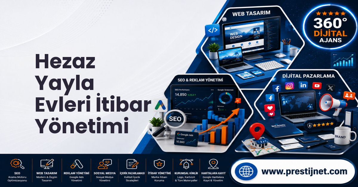 Hezaz Yayla Evleri İtibar Yönetimi