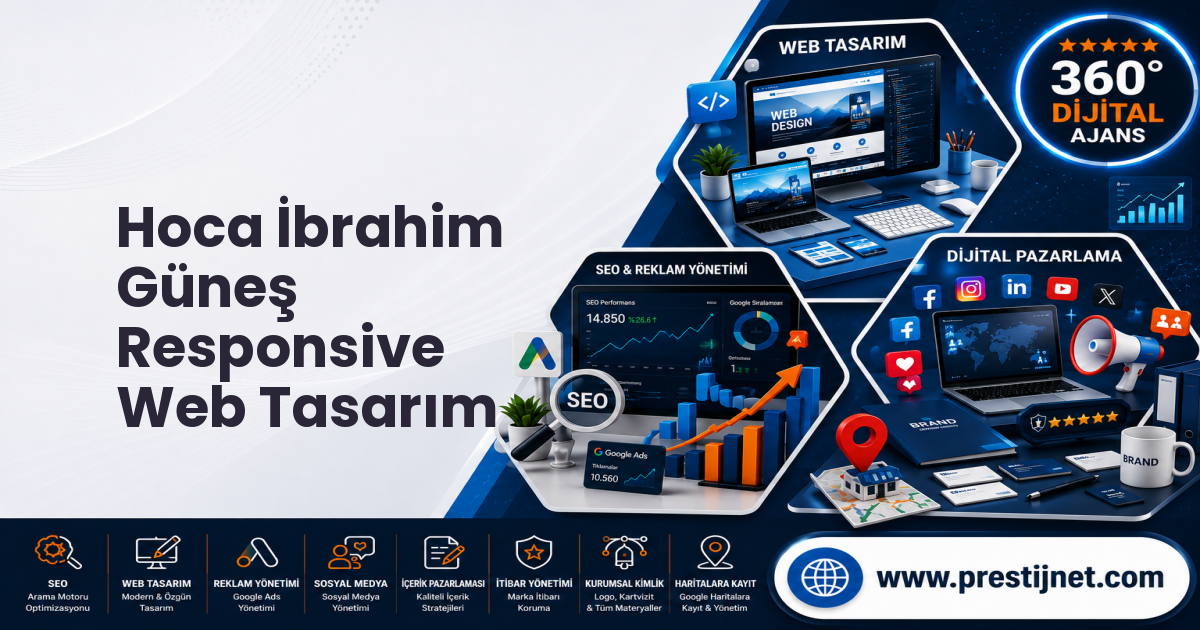 Hoca İbrahim Güneş Responsive Web Tasarım