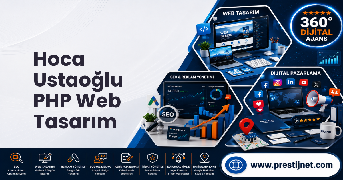 Hoca Ustaoğlu PHP Web Tasarım