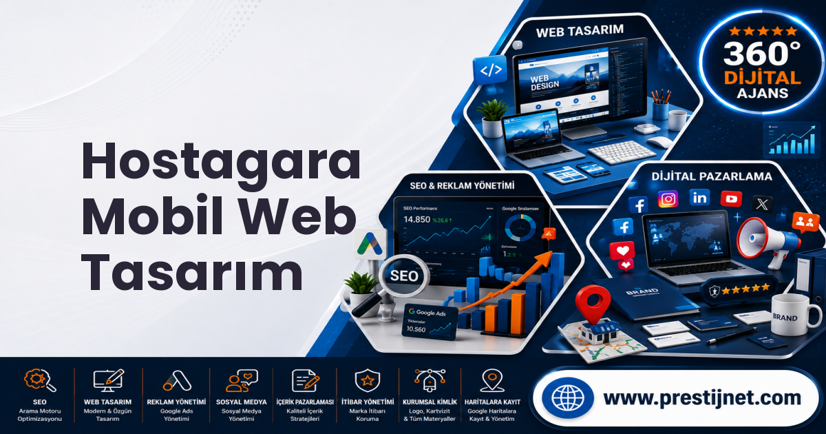 Hostagara Mobil Web Tasarım