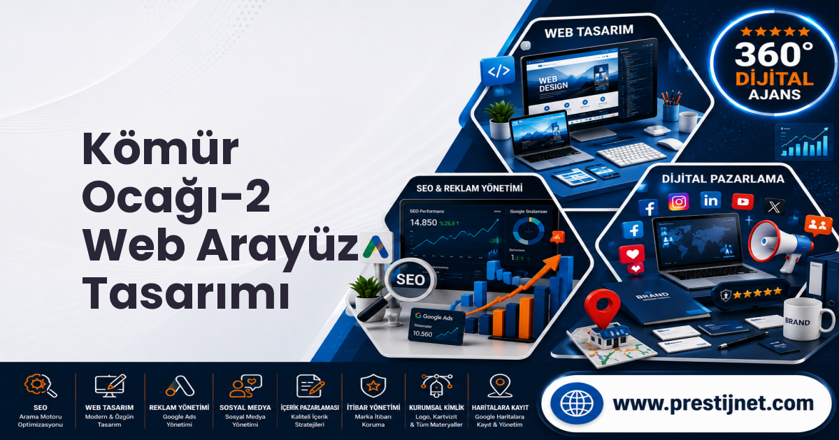 Kömür Ocağı-2 Web Arayüz Tasarımı