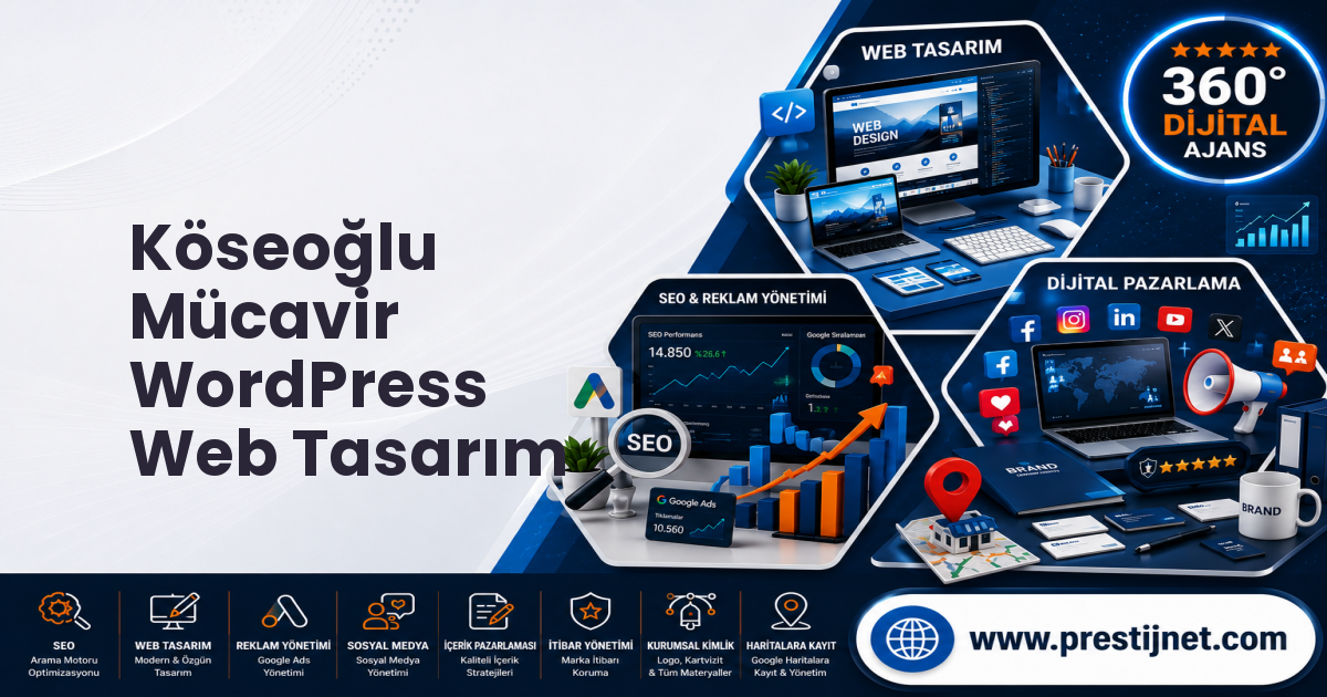 Köseoğlu Mücavir WordPress Web Tasarım
