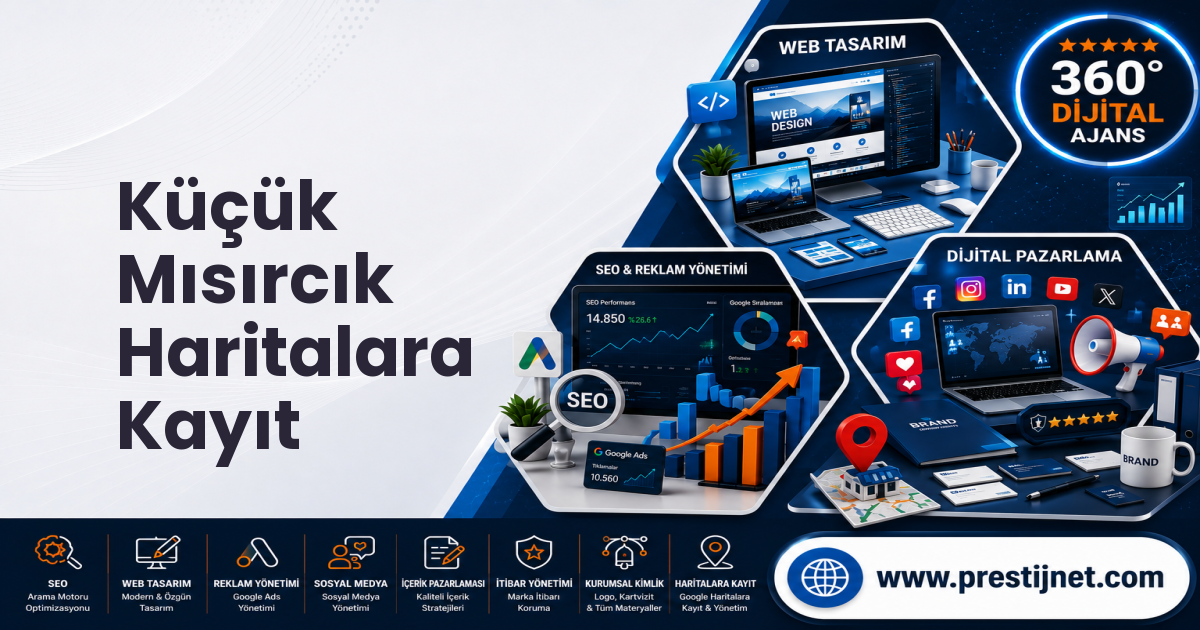 Küçük Mısırcık Haritalara Kayıt