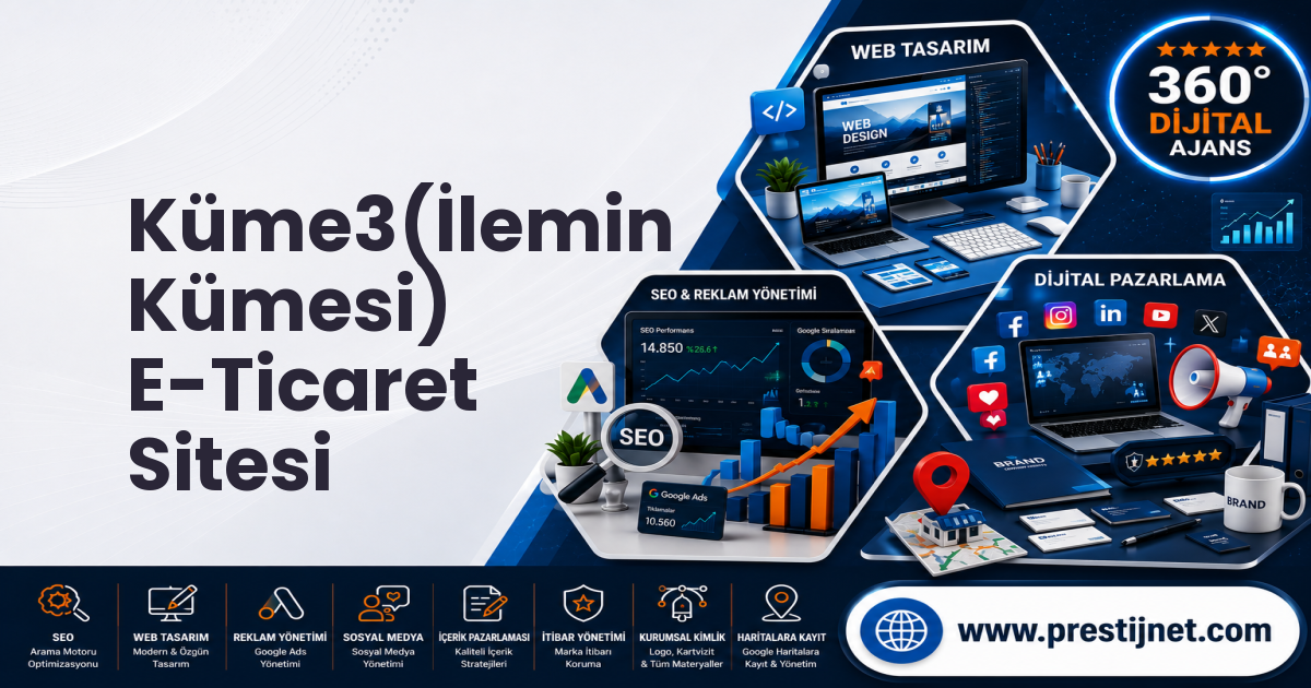 Küme3(İlemin Kümesi) E-Ticaret Sitesi