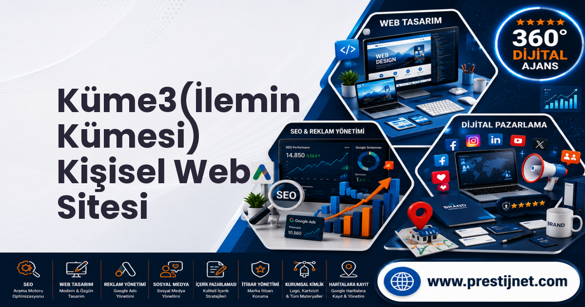 Küme3(İlemin Kümesi) Kişisel Web Sitesi