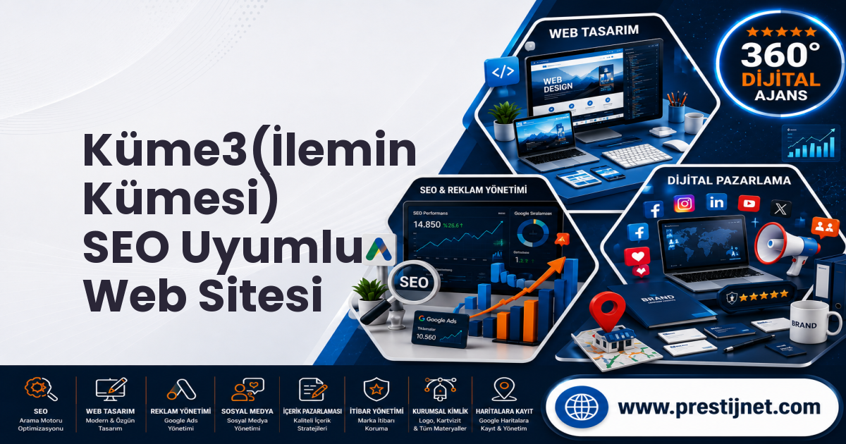 Küme3(İlemin Kümesi) SEO Uyumlu Web Sitesi