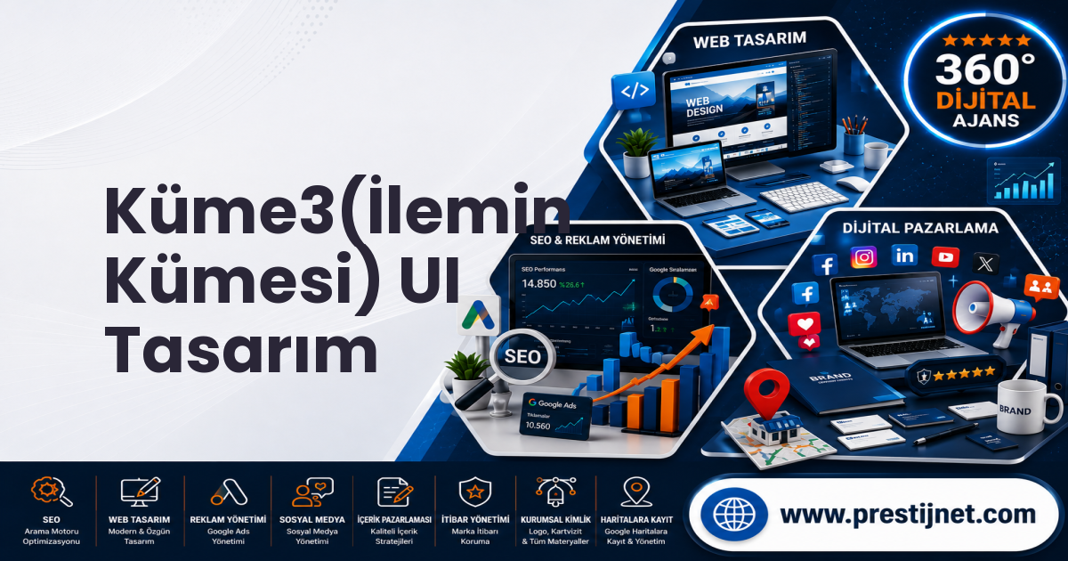 Küme3(İlemin Kümesi) UI Tasarım