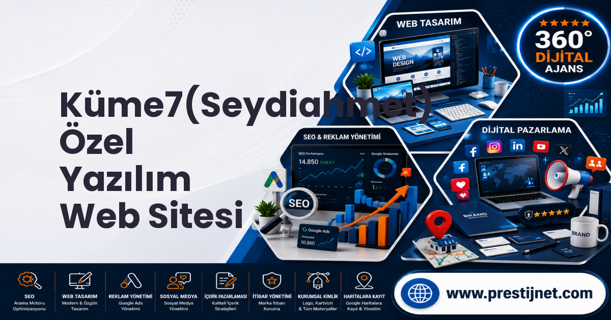 Küme7(Seydiahmet) Özel Yazılım Web Sitesi