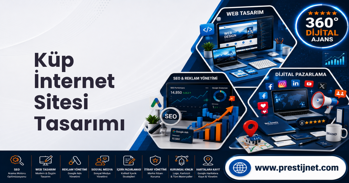 Küp İnternet Sitesi Tasarımı