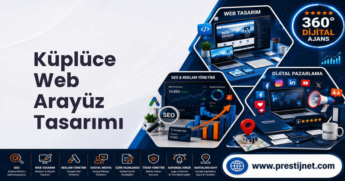 Küplüce Web Arayüz Tasarımı