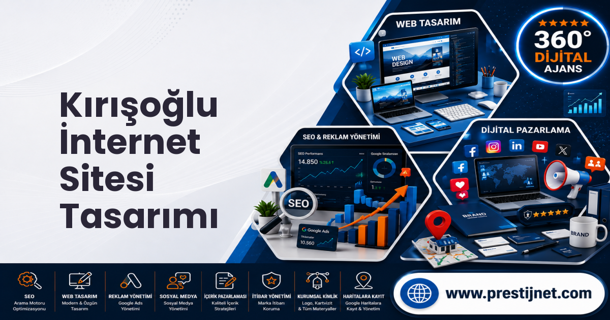Kırışoğlu İnternet Sitesi Tasarımı