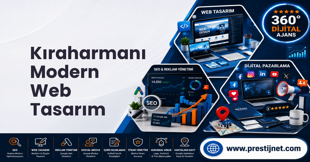 Kıraharmanı Modern Web Tasarım