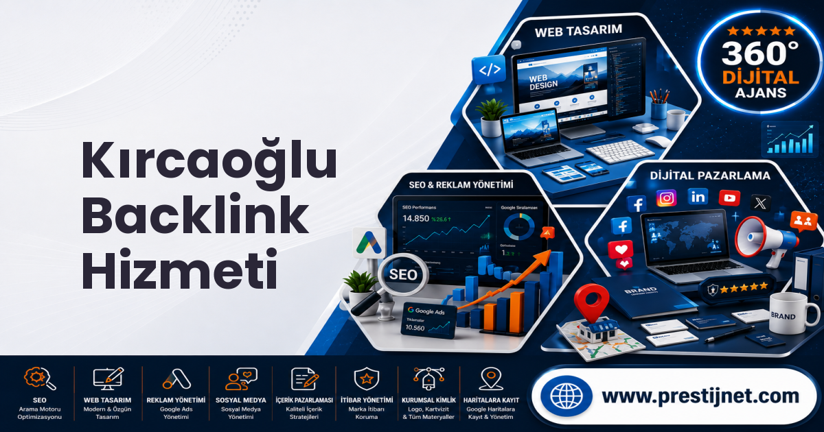 Kırcaoğlu Backlink Hizmeti