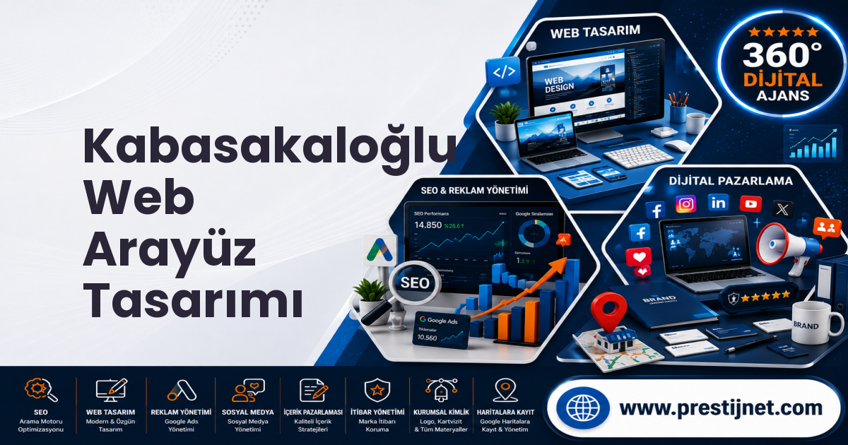Kabasakaloğlu Web Arayüz Tasarımı