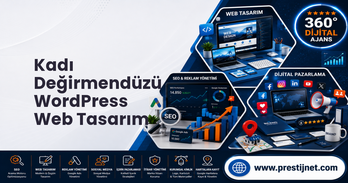 Kadı Değirmendüzü WordPress Web Tasarım