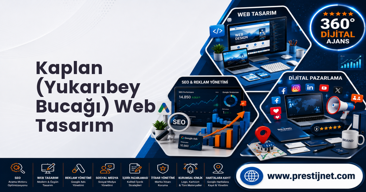 Kaplan (Yukarıbey Bucağı) Web Tasarım