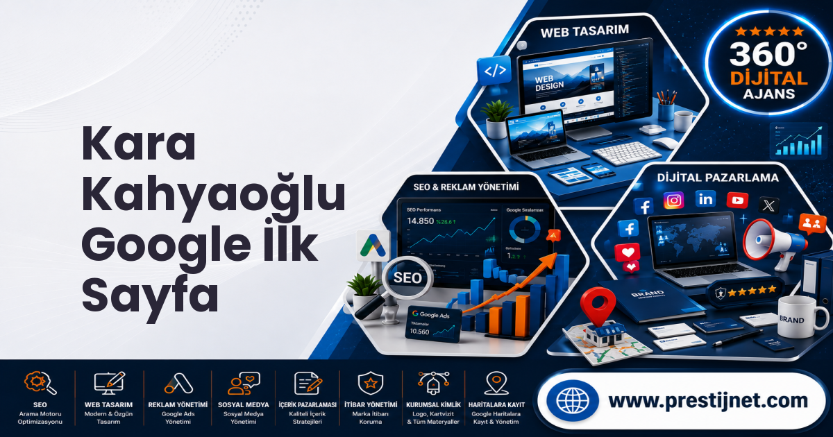 Kara Kahyaoğlu Google İlk Sayfa